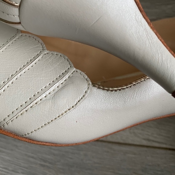 Rachel Simpson Ada Ivory peeptoe heels - Picture 9 of 9